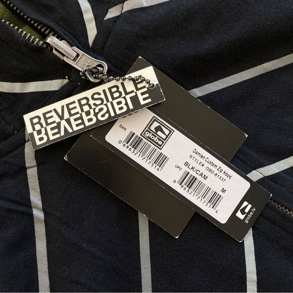 Globe Reversible Zip Hoodie - Picture 13 of 16